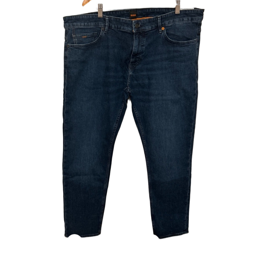 🪗Boss Men's Delano slim Tapered fit size 40/32 new Dark Blue Slim Jeans..